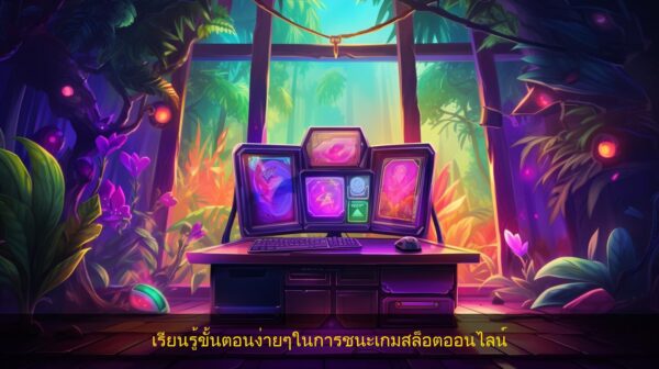 เรียนรู้ขั้นตอนง่ายๆในการชนะเกมสล็อตออนไลน์